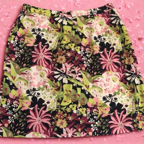 J.G. Hook Dresses & Skirts - JG Hook Colorful Floral Skirt